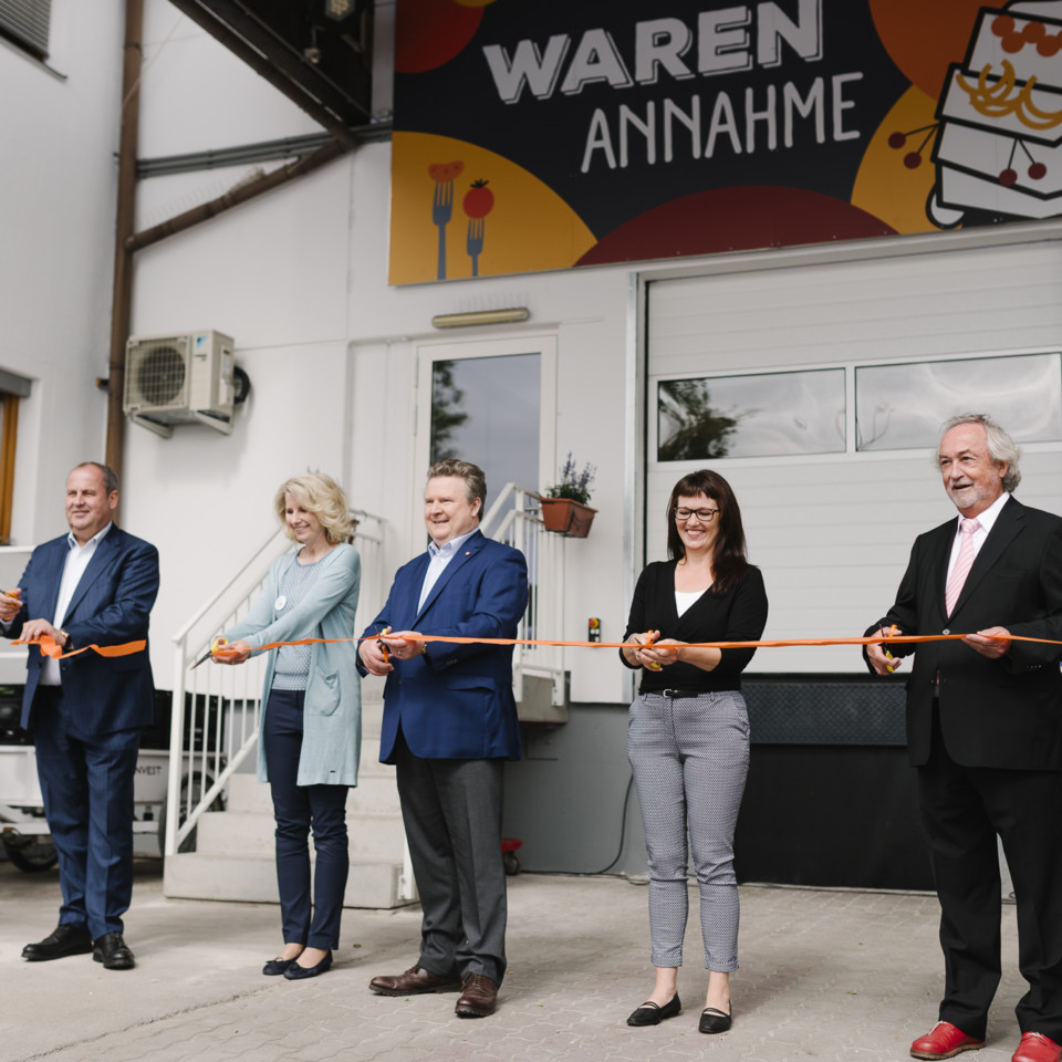 Wiener Tafel eröffnet neue Lebensmittelzentrale